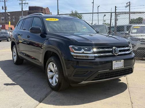 Deep Black Pearl 2018 Volkswagen Atlas 3.6L S