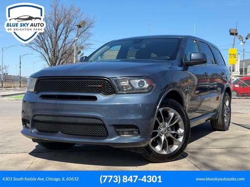 Reactor Blue Pearlcoat 2020 Dodge Durango GT AWD