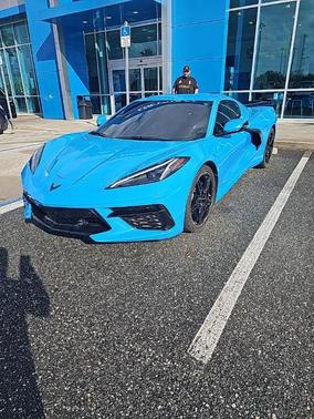 Rapid Blue 2023 Chevrolet Corvette Stingray w/2LT