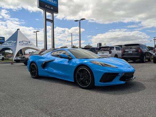 Blue 2023 Chevrolet Corvette Stingray w/2LT
