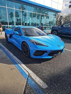 Rapid Blue 2023 Chevrolet Corvette Stingray w/2LT