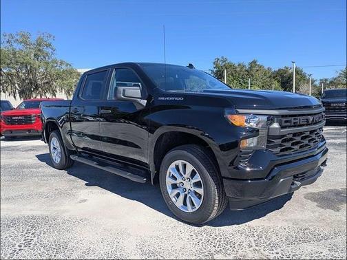 Black 2026 Chevrolet Silverado 1500 Custom