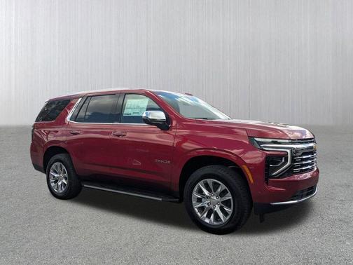 Red 2026 Chevrolet Tahoe Premier