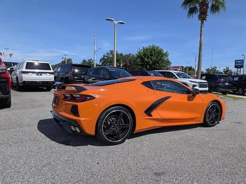 Orange 2023 Chevrolet Corvette Stingray w/2LT