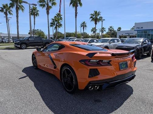 Orange 2023 Chevrolet Corvette Stingray w/2LT