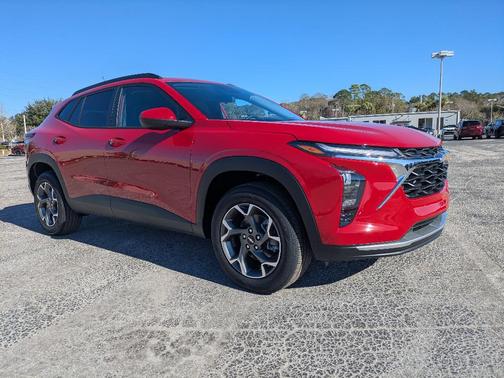 Red 2026 Chevrolet Trax LT