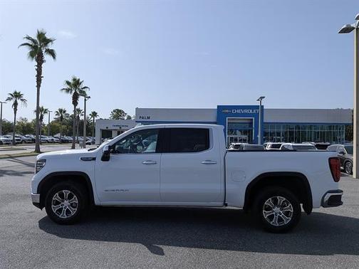 Summit White 2025 GMC Sierra 1500 SLT