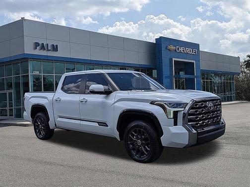 Wind Chill Pearl 2024 Toyota Tundra Hybrid Platinum