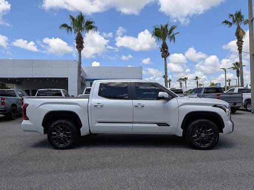 Wind Chill Pearl 2024 Toyota Tundra Hybrid Platinum