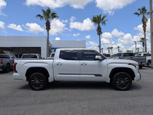 Wind Chill Pearl 2024 Toyota Tundra Hybrid Platinum