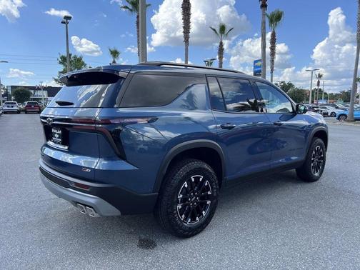 Blue 2026 Chevrolet Traverse Z71