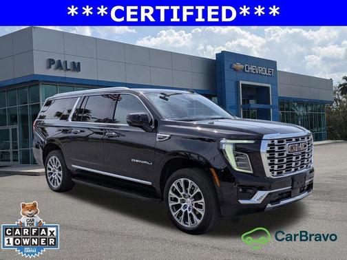 Onyx Black 2025 GMC Yukon XL Denali
