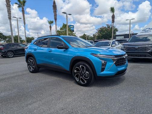 Blue 2026 Chevrolet Trax 2RS