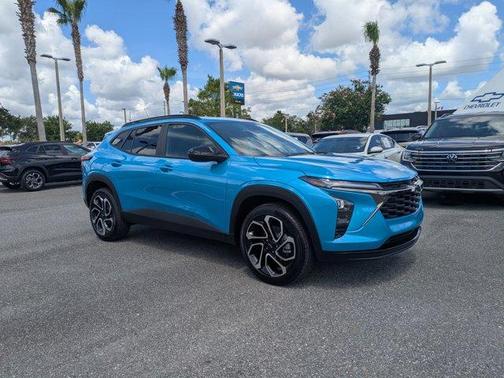 Blue 2026 Chevrolet Trax 2RS