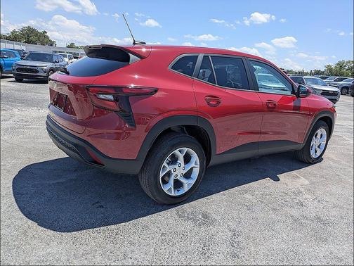 Red 2026 Chevrolet Trax LS