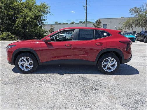 Red 2026 Chevrolet Trax LS