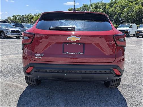 Red 2026 Chevrolet Trax LS