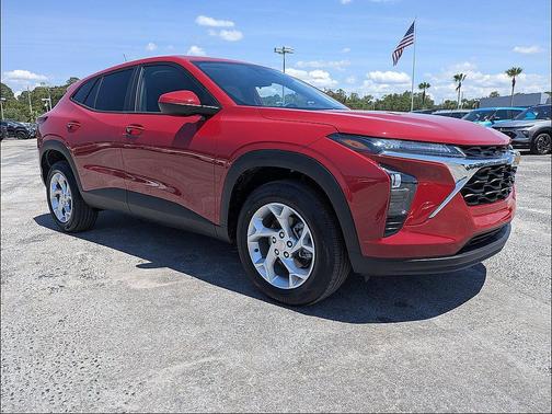 Red 2026 Chevrolet Trax LS