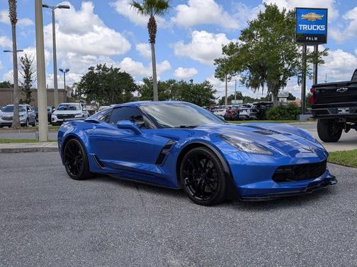 Blue Metallic 2019 Chevrolet Corvette Grand Sport