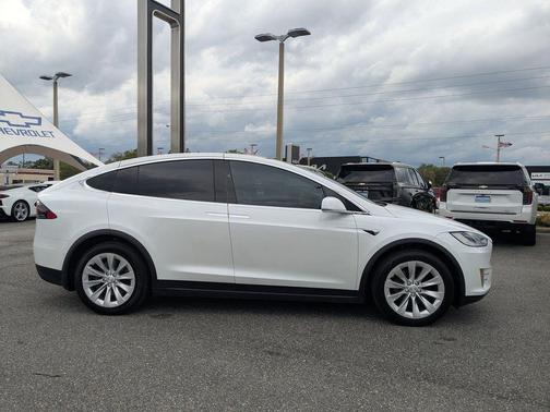 Pearl White Multi 2020 Tesla Model X Long Range