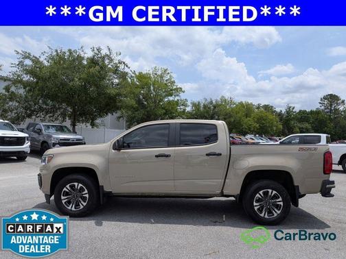 Sand Dune Metallic 2021 Chevrolet Colorado Z71
