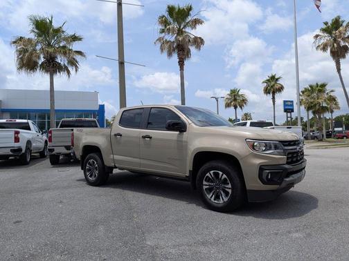 Sand Dune Metallic 2021 Chevrolet Colorado Z71