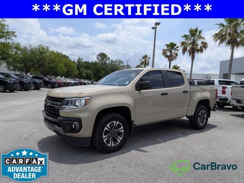 Sand Dune Metallic 2021 Chevrolet Colorado Z71