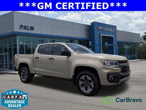 Sand Dune Metallic 2021 Chevrolet Colorado Z71