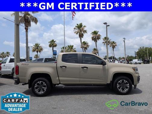 Sand Dune Metallic 2021 Chevrolet Colorado Z71