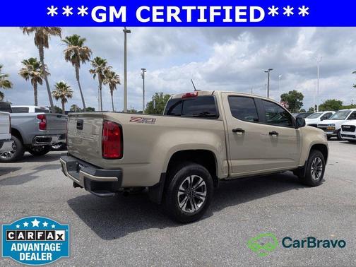 Sand Dune Metallic 2021 Chevrolet Colorado Z71
