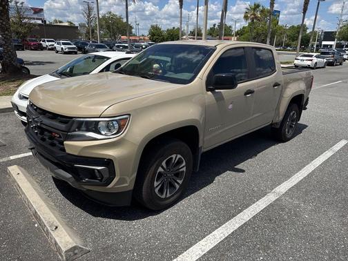 Sand Dune Metallic 2021 Chevrolet Colorado Z71