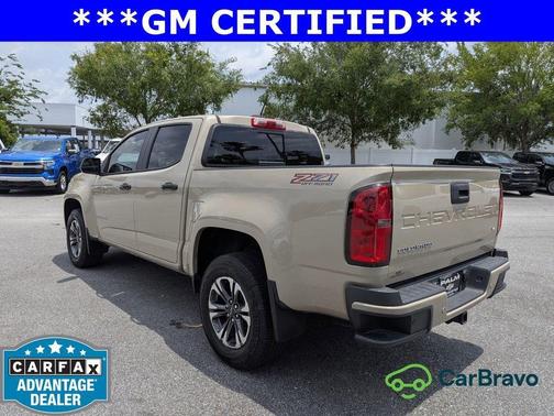 Sand Dune Metallic 2021 Chevrolet Colorado Z71
