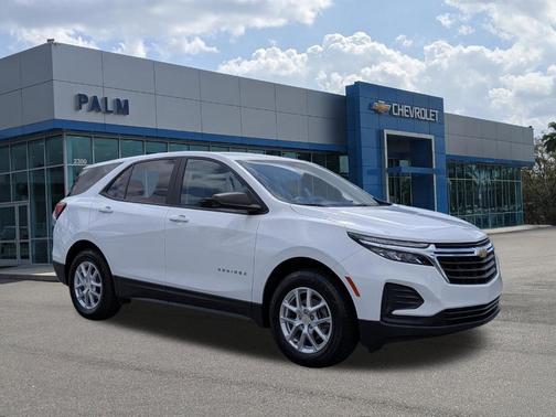 Summit White 2023 Chevrolet Equinox LS