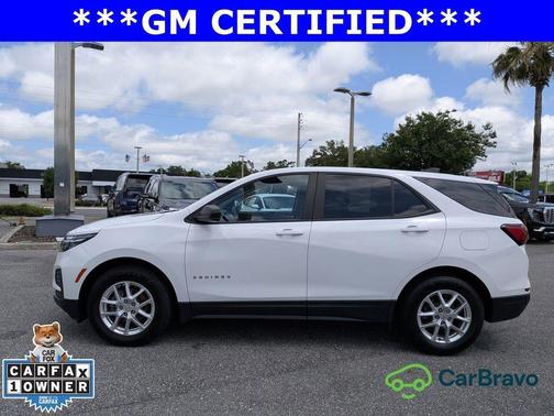 Summit White 2023 Chevrolet Equinox LS