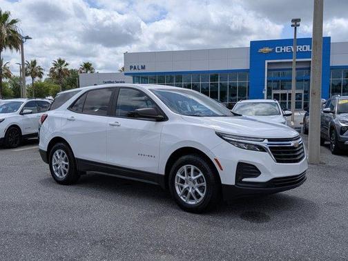 Summit White 2023 Chevrolet Equinox LS