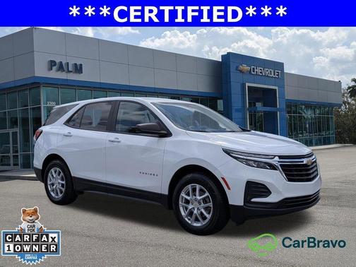 Summit White 2023 Chevrolet Equinox LS