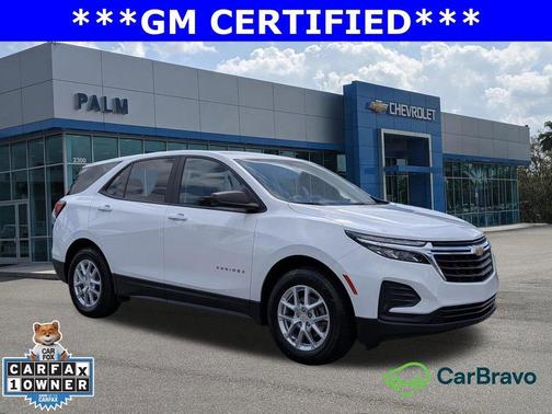 Summit White 2023 Chevrolet Equinox LS
