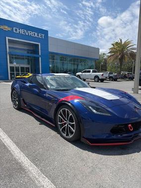Blue Metallic 2017 Chevrolet Corvette Grand Sport