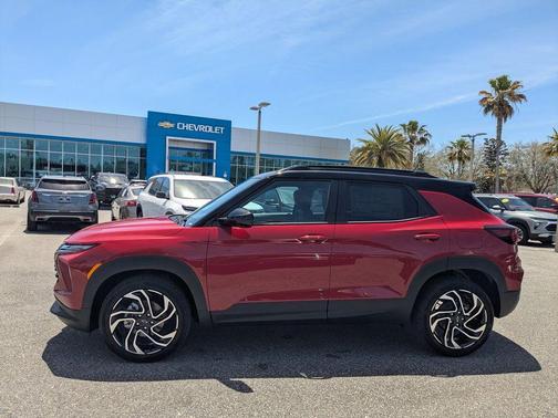 Red 2026 Chevrolet Trailblazer RS