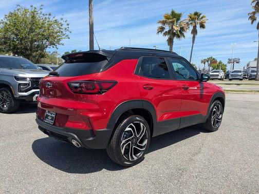 Red 2026 Chevrolet Trailblazer RS