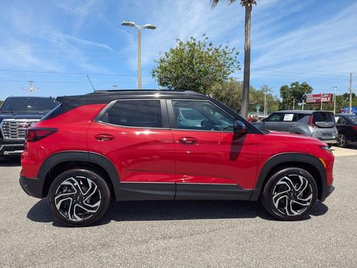 Red 2026 Chevrolet Trailblazer RS