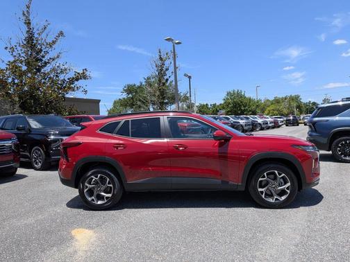 Red 2026 Chevrolet Trax LT