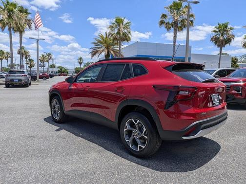 Red 2026 Chevrolet Trax LT