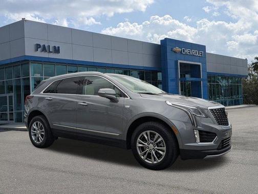 Steel Metallic 2021 Cadillac XT5 Premium Luxury