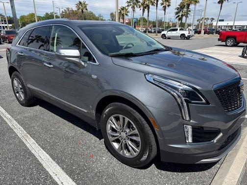 Satin Steel Metallic 2021 Cadillac XT5 Premium Luxury