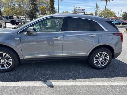 Satin Steel Metallic 2021 Cadillac XT5 Premium Luxury