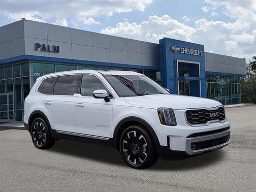 Glacial White Pearl 2023 Kia Telluride SX