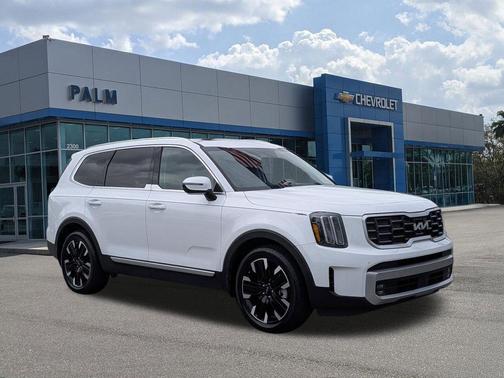 Glacial White Pearl 2023 Kia Telluride SX