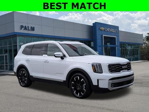Glacial White Pearl 2023 Kia Telluride SX