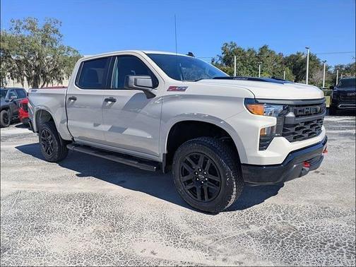 Tan 2026 Chevrolet Silverado 1500 Custom Trail Boss